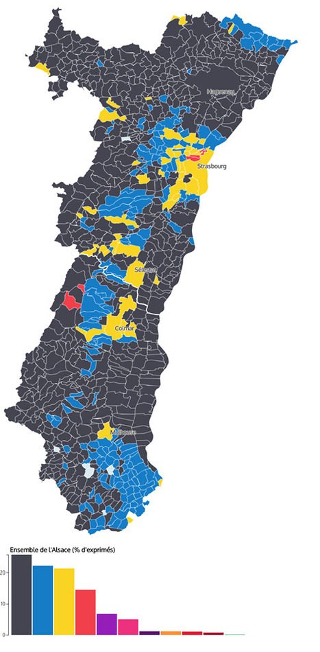 Pr&eacute;sidentielle : en dehors des villes, le FN fait le plein en Alsace | Strasbourg Alsace Express | Scoop.it