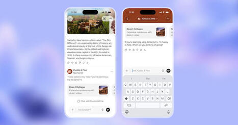 La publicit&eacute; arrive dans ChatGPT&nbsp;: ce qui va changer | L'actualit&eacute; du digital | Scoop.it