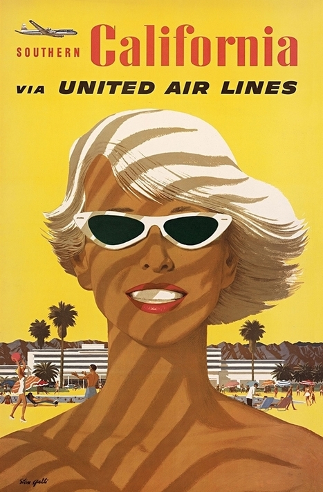 These thirteen visually stunning ads offer a glimpse of airlines' golden age | consumer psychology | Scoop.it