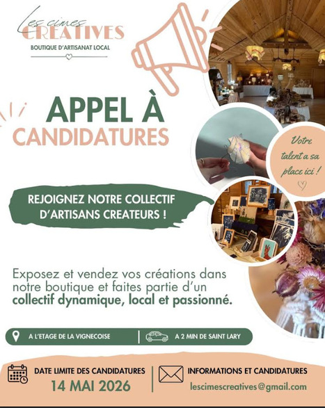Appel &agrave; candidatures pour le collectif "Les Cimes Cr&eacute;atives" | Vall&eacute;es d'Aure & Louron - Pyr&eacute;n&eacute;es | Scoop.it