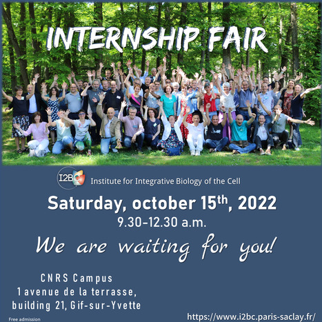 Looking for an intership ? | I2BC Paris-Saclay | Scoop.it