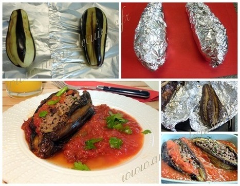 aubergines farcies / recette turque: karniyarik | Plats et recettes rapides, idées de menu de semaine sain et facile | Scoop.it