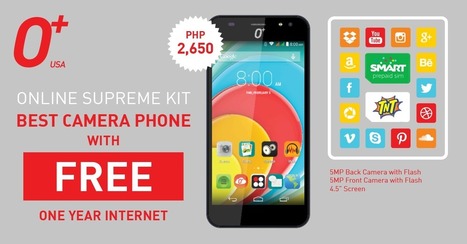 O+ Online Supreme Kit: Quad-core O+ Selfie Phone + 1 year internet for only Php2,650 | NoypiGeeks | Philippines' Technology News, Reviews, and How to's | Gadget Reviews | Scoop.it