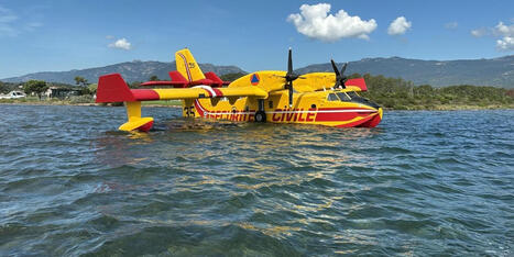 Amerrissage d'urgence d'un Canadair de la Sécurité Civile | AERONAUTIQUE NEWS - AEROSPACE POINTOFVIEW - AVIONS - AIRCRAFT | Scoop.it