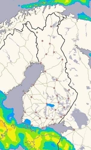 Sade- ja pilvialueet - Ilmatieteen laitos | 1Uutiset - Lukemisen tähden | Scoop.it