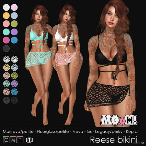 Reese Outfit Fatpack June 2021 Group Gift by MOoH! | Teleport Hub - Second Life Freebies | Second Life Freebies | Scoop.it