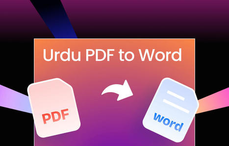 Convert Urdu PDF to Word on Desktop/Online/Mobile [Simple Steps] | SwifDoo PDF | Scoop.it