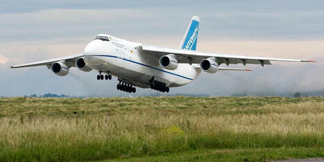 Un Antonov An-124 évacué d'Ukraine au nez et à la barbe de la Russie | AERONAUTIQUE NEWS - AEROSPACE POINTOFVIEW - AVIONS - AIRCRAFT | Scoop.it