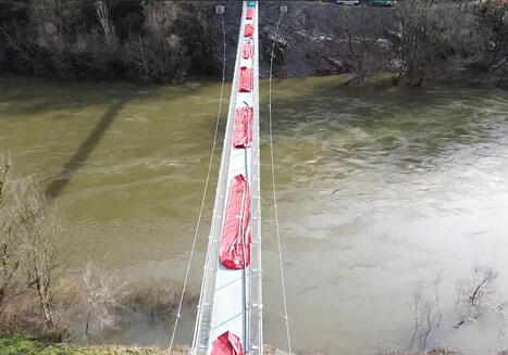Aveyron. Cette nouvelle passerelle cyclable enjambe le Lot, voil&agrave; quand elle ouvrira | Regards crois&eacute;s sur la transition &eacute;cologique | Scoop.it