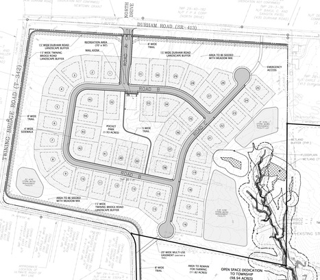 Newtown Supervisors Approve Toll Bros. Plan For 45 New Homes with North Drive Access | Newtown News of Interest | Scoop.it