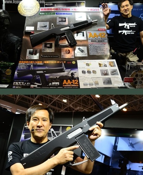 BREAKING! - Tokyo Marui is doing a STREETSWEEPER! - AA12 Shows up at booth - Hyperdouraku! | Thumpy's 3D House of Airsoft™ @ Scoop.it | Scoop.it