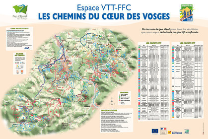 Pistes VTT en Pays d’Épinal avec 103 circuits | Tourisme de randonnées                                                                                                                                                                                 & Sports de nature pour les pros | Scoop.it