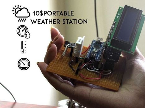 Una estación meteorológica portátil por menos de 10 euros | Educación e Innovación | Scoop.it