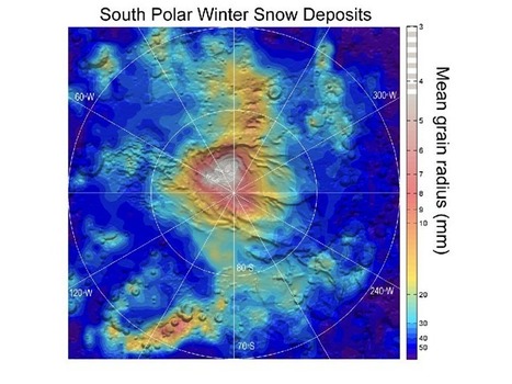Il y a des chutes de “neige sèches” sur Mars. | Dr. Goulu | Scoop.it