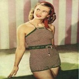 1940s swimming costume