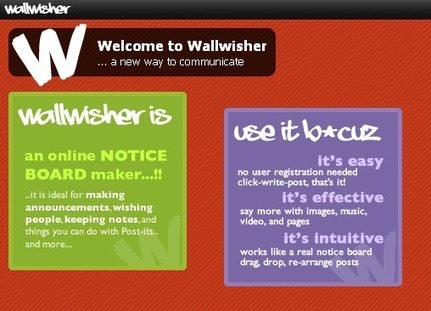 Build your own wall with Wallwisher - be creative | Create, Innovate & Evaluate in Higher Education | Scoop.it