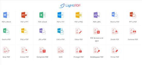 LightPDF, todas las herramientas que necesitas para trabajar con archivos PDF | Education 2.0 & 3.0 | Scoop.it