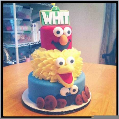 Elmo 1st Birthday Cake In Birthday Cakes Ideas Scoop It