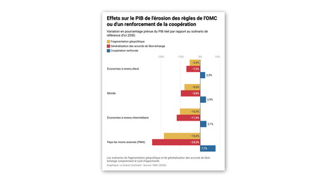 COMMERCE : La fragmentation du commerce mondial pourrait co&ucirc;ter aux pays les plus pauvres pr&egrave;s d'un quart de leur PIB | COMMERCE & LOGISTIQUE | Scoop.it