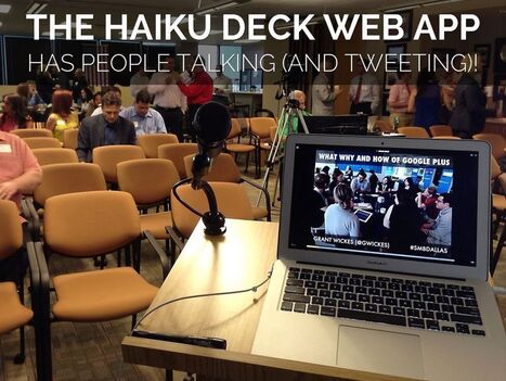 "HAIKU DECK WEB APP: TOP TWEETS" - A Haiku Deck by Team Haiku Deck | Digital Literacies information sources | Scoop.it