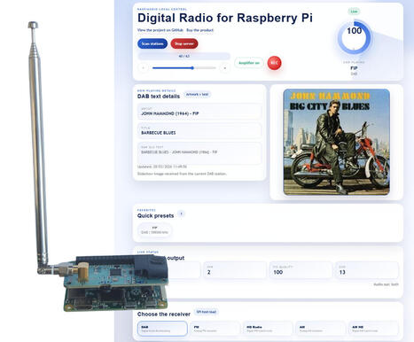 Raspberry Pi SBC gets (analog and) digital radio HAT with AM, FM, DAB, DAB+, HD radio - CNX Software | Embedded Systems News | Scoop.it