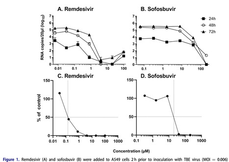 Remdesivir is Active In Vitro against Tick-Borne Encephalitis Virus | Virus World | Scoop.it