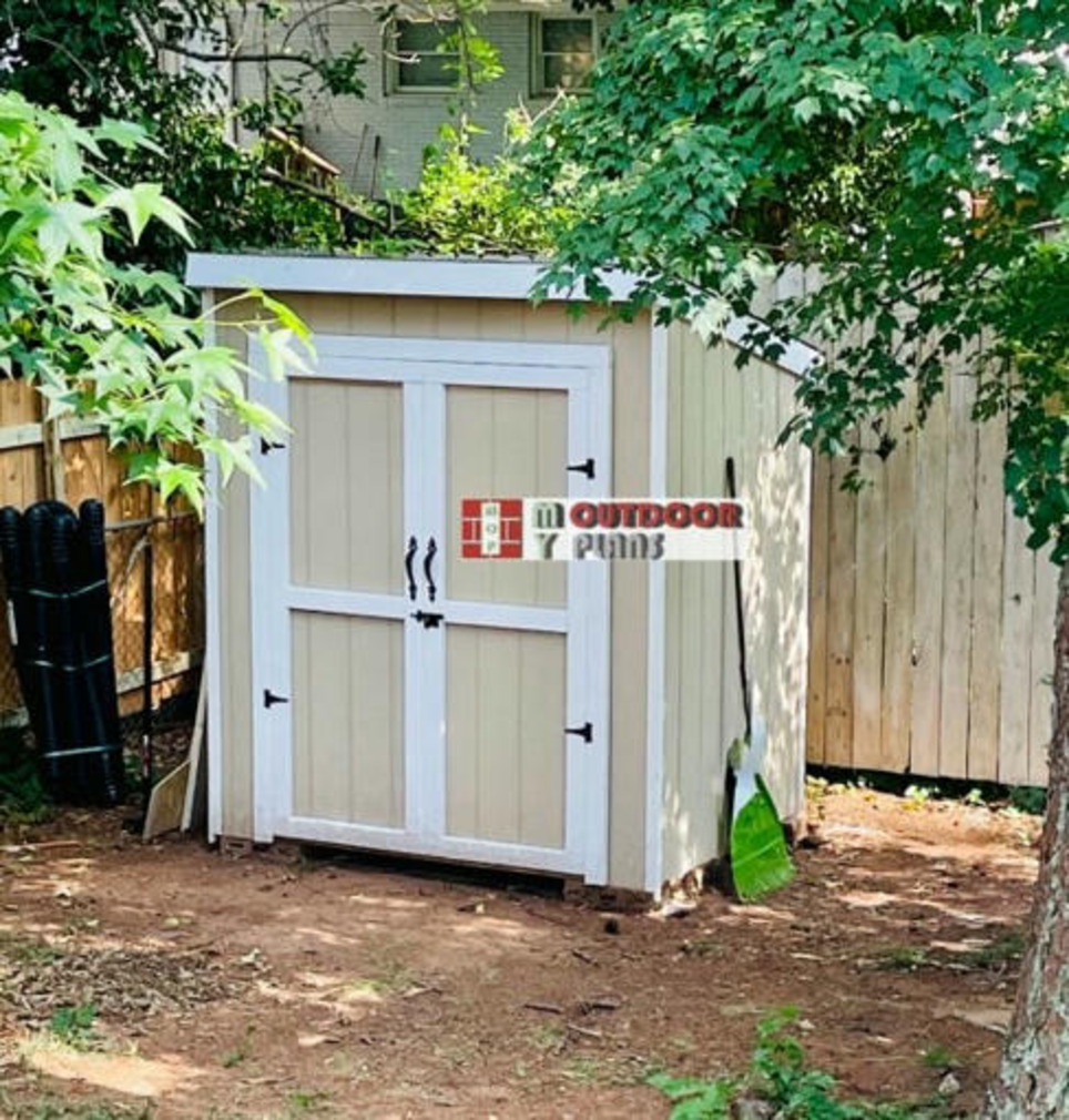 6x8 Lean to Shed - DIY Project | Garden Plans | Scoop.it
