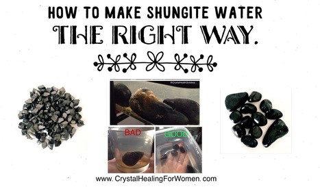 Why Shungite water is one of the best things you can do for your health. Learn about Shungite and how to make Shungite water, the right way! | Crystal Grids for Healing | Scoop.it