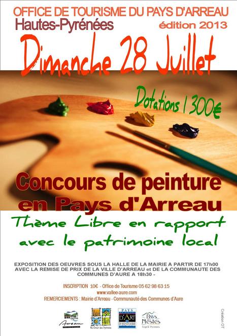 Journée des Peintres à Arreau le 28 juillet | Office de Tourisme du Pays d'Arreau | Vallées d'Aure & Louron - Pyrénées | Scoop.it