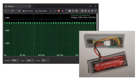 ESP-Scope is a web-based oscilloscope built using the ESP-IDF framework and Gemini 3 LLM - CNX Software | Embedded Systems News | Scoop.it
