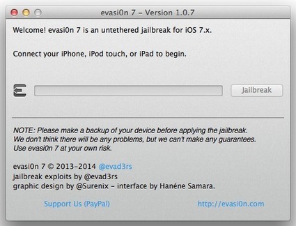 Evasi0n7 1.0.7 released with fix for bundled package list issue in Cydia | Jailbreak News, Guides, Tutorials | Scoop.it
