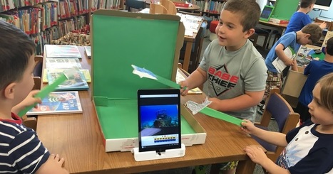Portable Green Screens in the Library - Library Adventuring - Tim Ley @Tfley | iPads, MakerEd and More  in Education | Scoop.it