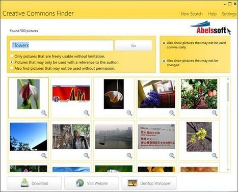 CCFinder, software gratuito para buscar imágenes con licencia Creative Commons | TIC & Educación | Scoop.it