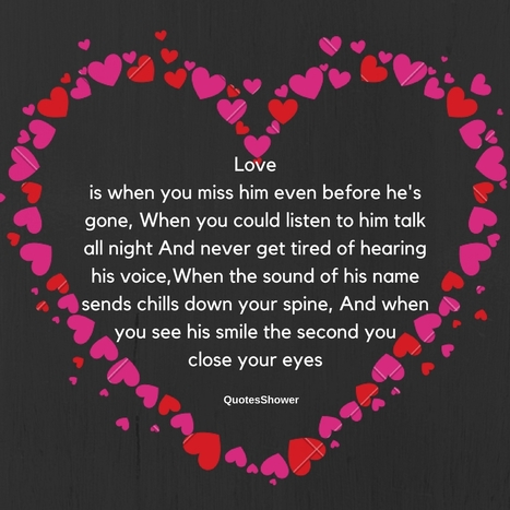 Hearing Your Voice Love Quotes Love Quotes Collection