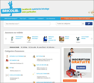 Bricolib.net ; un site de prêt de matériel de bricolage créé en Charente-Maritime | Economie Responsable et Consommation Collaborative | Scoop.it