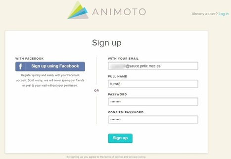 COMPONER VIDEOS ON LINE CON ANIMOTO | TIC & Educación | Scoop.it