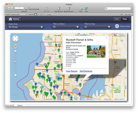 ProMaps: Google Maps for FileMaker Pro | Learning Claris FileMaker | Scoop.it