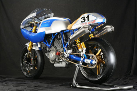 DUCATI Sport Classic 1100 "New Blue" by NCR | Vintage Motorbikes | Scoop.it