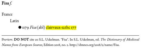 Mystery Monday: Fisa | Name News | Scoop.it