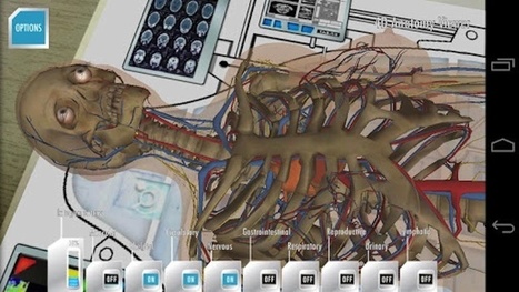 An augmented reality Apple & Android app which allows you to explore human anatomy | Anatomy 4D - DAQRI | gpmt | Scoop.it