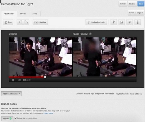 YouTube Blog: Face blurring: when footage requires anonymity | TIC & Educación | Scoop.it