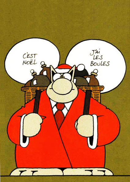 Noël avec " Le Chat " | La bande dessinée FLE | Scoop.it
