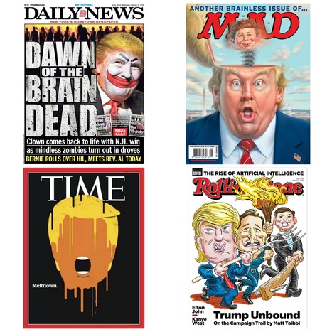 The 15 most provocative Trump magazine and tabloid covers | Public Relations & Social Marketing Insight | Scoop.it