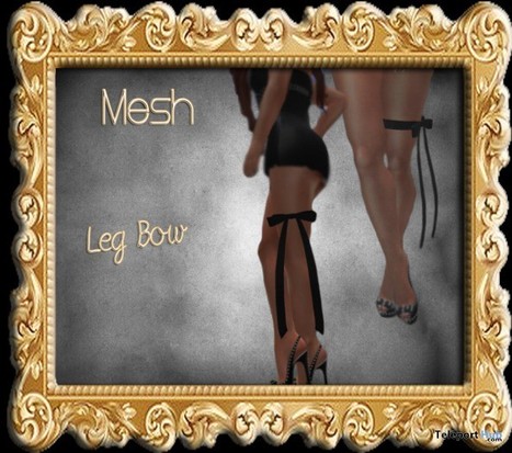 Leg Bow by Stelloane | Teleport Hub - Second Life Freebies | Teleport Hub | Scoop.it