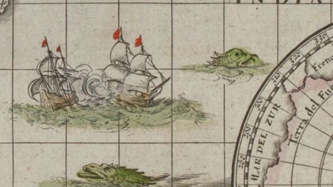 Why there are sea monsters lurking in early world maps | Fantastic Maps | Scoop.it