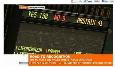 La Palestine est un Etat à l’ONU en attendant de l’être dans les faits - Rue89 | Chronique des Droits de l'Homme | Scoop.it