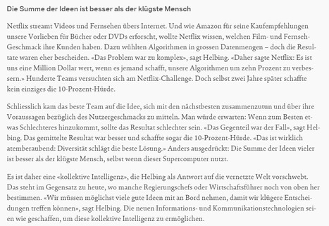 Menschheit steht vor dem grössten Umbruch seit der industriellen Revolution | Collective Intelligence | 21st Century Learning and Teaching | Scoop.it