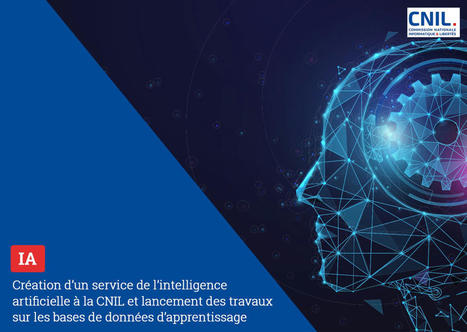 La Cnil se dote d'un service dédié à l'intelligence artificielle | Veille juridique du CDG13 | Scoop.it