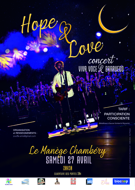 Souffles d'Ame : "Ce samedi au Manège, «Hope and love» Barrueco & Viva Voce | Ce monde à inventer ! | Scoop.it