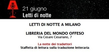 La notte dei traduttori | NOTIZIE DAL MONDO DELLA TRADUZIONE | Scoop.it